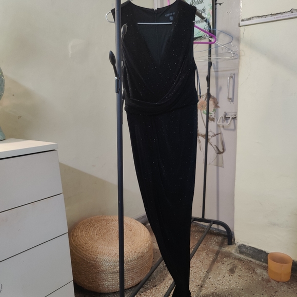 Forever New Amelia Drape Glitter Dress - NWOT - Picture 3 of 5